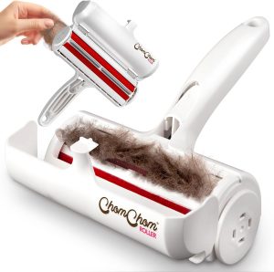 The Chom Chow roller that picks up pet hair and is reusable.